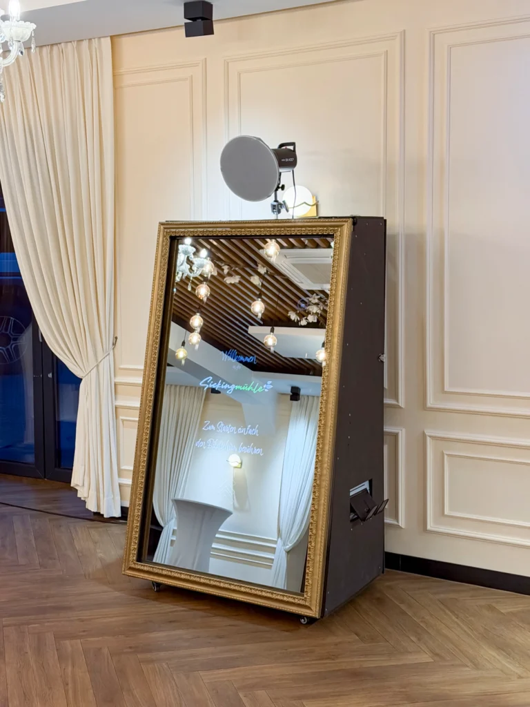 magic mirror photobox magischer spiegel Sickingmühle marl Fotospiegel Fotobox